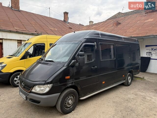 Черный Мерседес Sprinter, объемом двигателя 2.7 л и пробегом 700 тыс. км за 6700 $, фото 1 на Automoto.ua