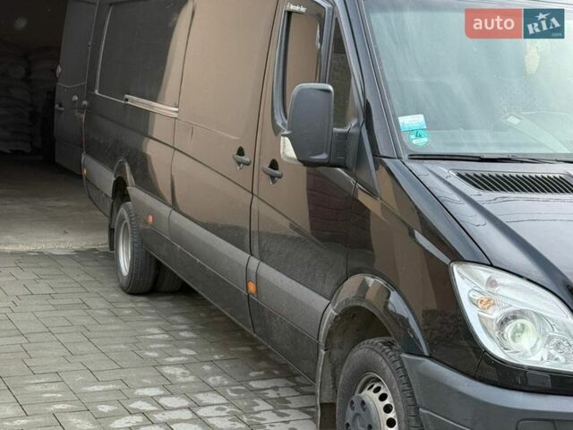 Черный Мерседес Sprinter, объемом двигателя 3 л и пробегом 596 тыс. км за 29500 $, фото 1 на Automoto.ua