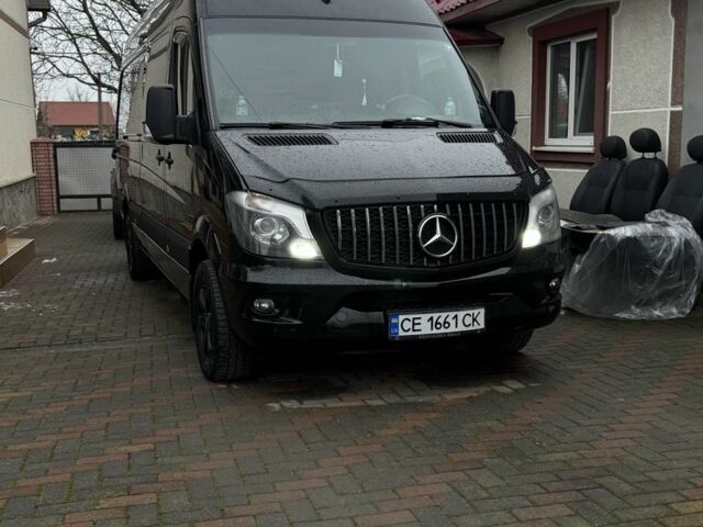 Черный Мерседес Sprinter, объемом двигателя 2.2 л и пробегом 600 тыс. км за 26328 $, фото 1 на Automoto.ua