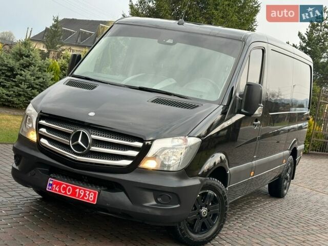 Черный Мерседес Sprinter, объемом двигателя 2.2 л и пробегом 288 тыс. км за 21450 $, фото 1 на Automoto.ua