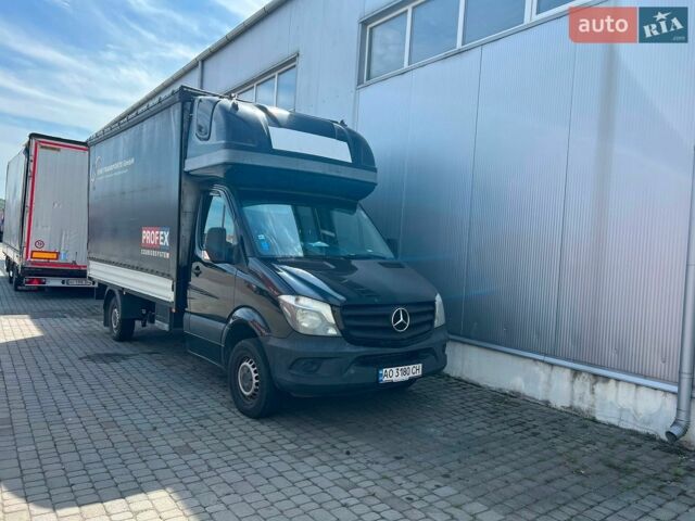 Черный Мерседес Sprinter, объемом двигателя 2.1 л и пробегом 770 тыс. км за 16000 $, фото 1 на Automoto.ua