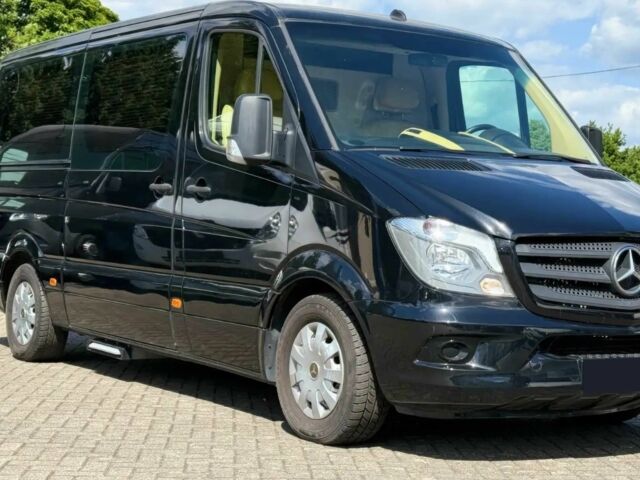 Черный Мерседес Sprinter, объемом двигателя 2.2 л и пробегом 80 тыс. км за 16000 $, фото 1 на Automoto.ua