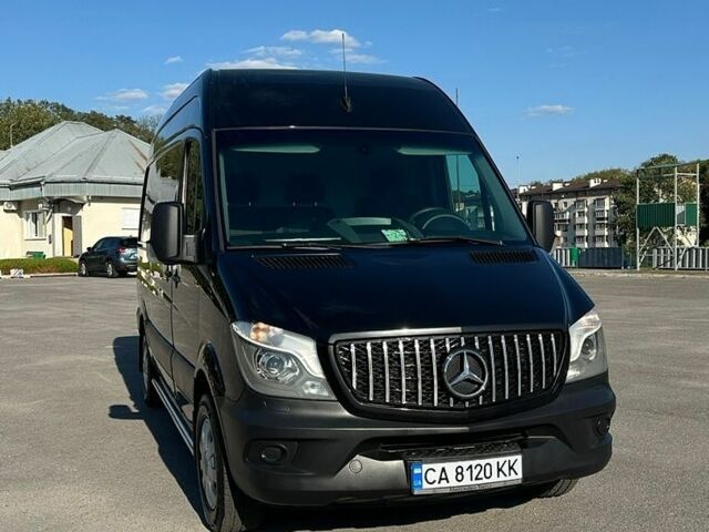 Чорний Мерседес Sprinter, об'ємом двигуна 2.14 л та пробігом 375 тис. км за 15700 $, фото 1 на Automoto.ua