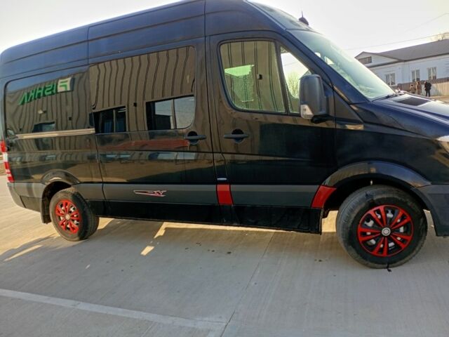 Черный Мерседес Sprinter, объемом двигателя 2.1 л и пробегом 15 тыс. км за 339 $, фото 1 на Automoto.ua