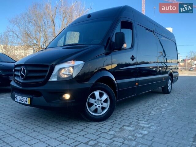 Черный Мерседес Sprinter, объемом двигателя 2.2 л и пробегом 346 тыс. км за 24500 $, фото 1 на Automoto.ua