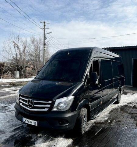 Чорний Мерседес Sprinter, об'ємом двигуна 2.2 л та пробігом 313 тис. км за 19500 $, фото 1 на Automoto.ua