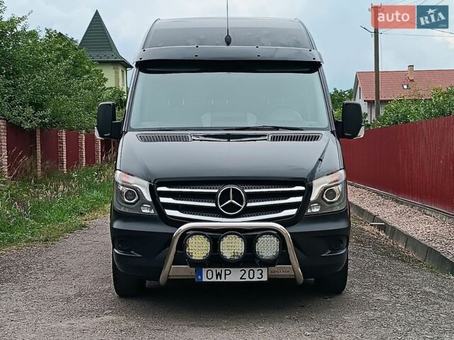 Чорний Мерседес Sprinter, об'ємом двигуна 3 л та пробігом 320 тис. км за 27950 $, фото 1 на Automoto.ua