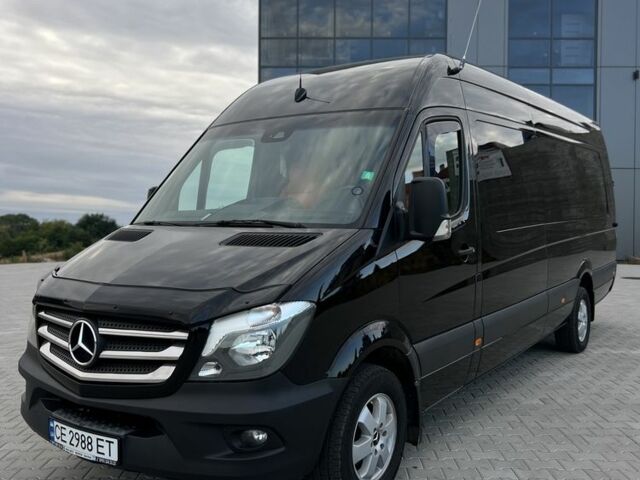 Чорний Мерседес Sprinter, об'ємом двигуна 3 л та пробігом 465 тис. км за 59330 $, фото 1 на Automoto.ua