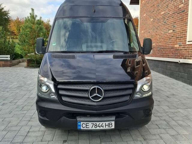 Черный Мерседес Sprinter, объемом двигателя 2.14 л и пробегом 299 тыс. км за 22300 $, фото 1 на Automoto.ua