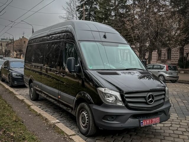 Чорний Мерседес Sprinter, об'ємом двигуна 2.2 л та пробігом 450 тис. км за 23500 $, фото 1 на Automoto.ua