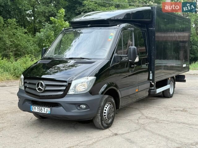 Черный Мерседес Sprinter, объемом двигателя 2.2 л и пробегом 267 тыс. км за 27999 $, фото 1 на Automoto.ua