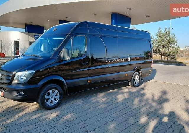 Чорний Мерседес Sprinter, об'ємом двигуна 2.2 л та пробігом 350 тис. км за 23185 $, фото 1 на Automoto.ua