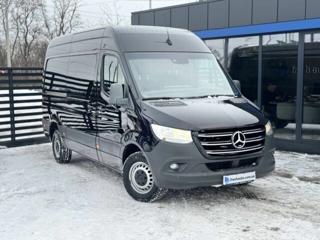 Черный Мерседес Sprinter, объемом двигателя 2.2 л и пробегом 202 тыс. км за 29990 $, фото 1 на Automoto.ua