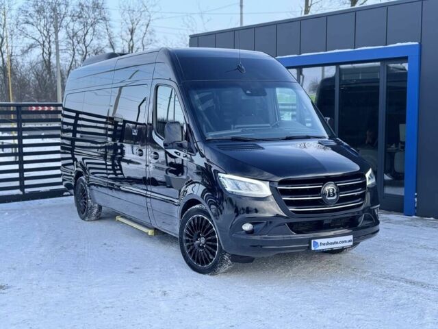 Черный Мерседес Sprinter, объемом двигателя 2.2 л и пробегом 162 тыс. км за 59900 $, фото 1 на Automoto.ua