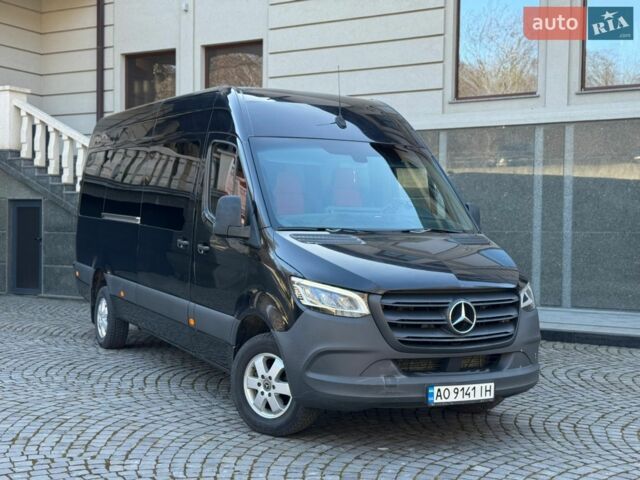 Чорний Мерседес Sprinter, об'ємом двигуна 3 л та пробігом 450 тис. км за 36000 $, фото 1 на Automoto.ua