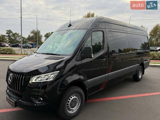 Чорний Мерседес Sprinter, об'ємом двигуна 3 л та пробігом 100 тис. км за 45500 $, фото 1 на Automoto.ua