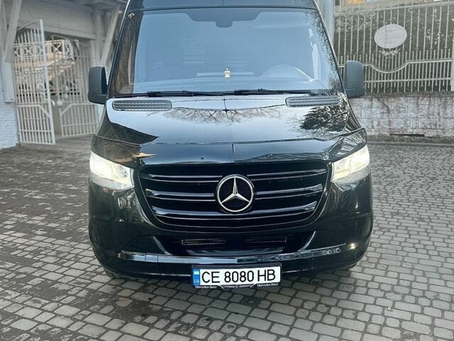 Черный Мерседес Sprinter, объемом двигателя 2.14 л и пробегом 250 тыс. км за 35000 $, фото 1 на Automoto.ua