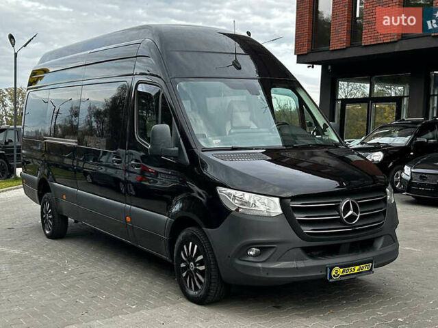 Чорний Мерседес Sprinter, об'ємом двигуна 2.14 л та пробігом 510 тис. км за 46500 $, фото 1 на Automoto.ua