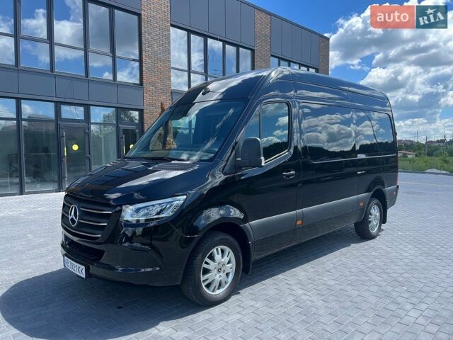 Чорний Мерседес Sprinter, об'ємом двигуна 3 л та пробігом 74 тис. км за 39500 $, фото 1 на Automoto.ua