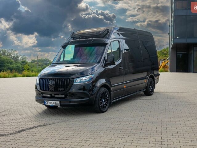 Черный Мерседес Sprinter, объемом двигателя 1.95 л и пробегом 191 тыс. км за 35000 $, фото 1 на Automoto.ua
