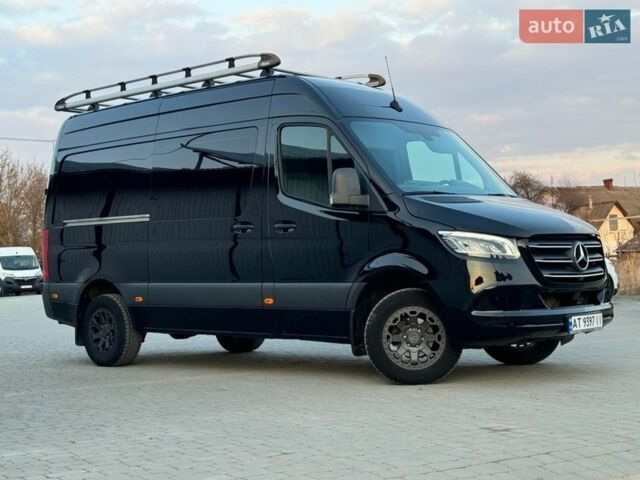 Черный Мерседес Sprinter, объемом двигателя 1.95 л и пробегом 98 тыс. км за 39999 $, фото 1 на Automoto.ua
