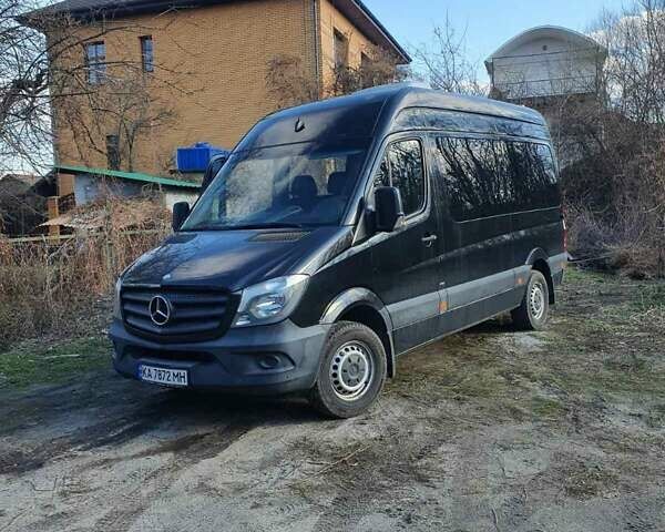 Черный Мерседес Sprinter, объемом двигателя 2.14 л и пробегом 161 тыс. км за 29900 $, фото 1 на Automoto.ua