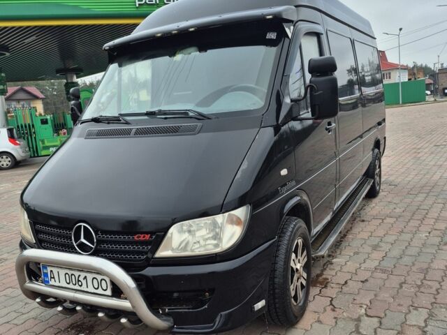 Чорний Мерседес Sprinter, об'ємом двигуна 2.7 л та пробігом 389 тис. км за 10000 $, фото 1 на Automoto.ua