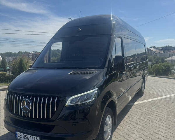 Черный Мерседес Sprinter, объемом двигателя 2.14 л и пробегом 204 тыс. км за 36136 $, фото 1 на Automoto.ua
