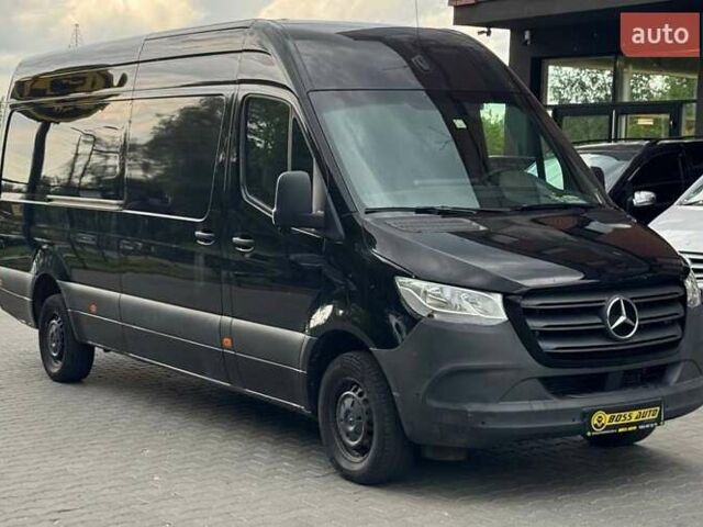 Черный Мерседес Sprinter, объемом двигателя 2.99 л и пробегом 118 тыс. км за 49500 $, фото 1 на Automoto.ua