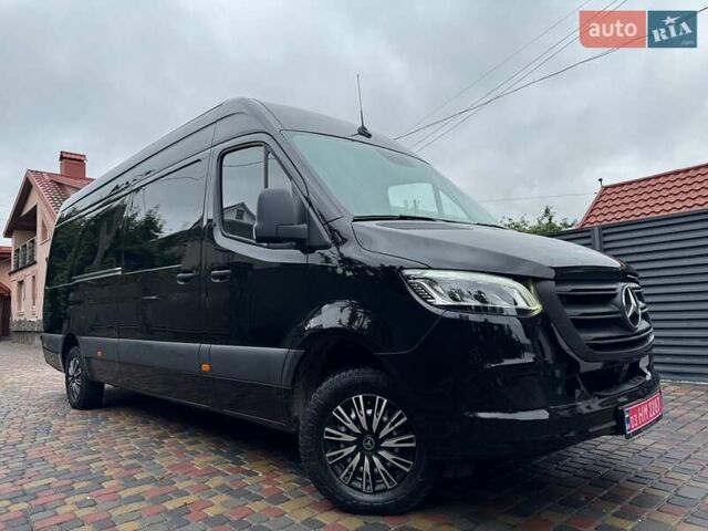 Чорний Мерседес Sprinter, об'ємом двигуна 2 л та пробігом 210 тис. км за 35800 $, фото 1 на Automoto.ua