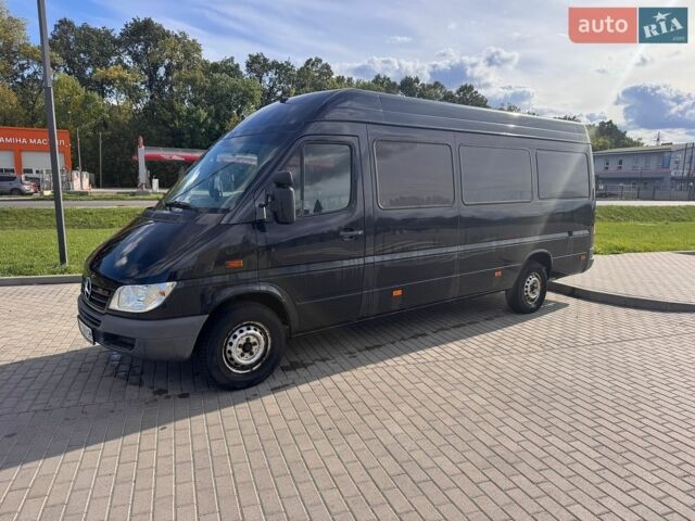 Чорний Мерседес Sprinter, об'ємом двигуна 2.7 л та пробігом 387 тис. км за 12300 $, фото 1 на Automoto.ua
