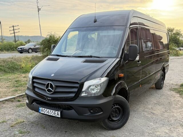 Чорний Мерседес Sprinter, об'ємом двигуна 3 л та пробігом 900 тис. км за 14002 $, фото 1 на Automoto.ua