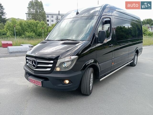 Черный Мерседес Sprinter, объемом двигателя 2.99 л и пробегом 280 тыс. км за 33000 $, фото 1 на Automoto.ua