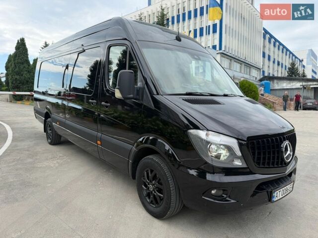 Черный Мерседес Sprinter, объемом двигателя 2.99 л и пробегом 210 тыс. км за 36000 $, фото 1 на Automoto.ua