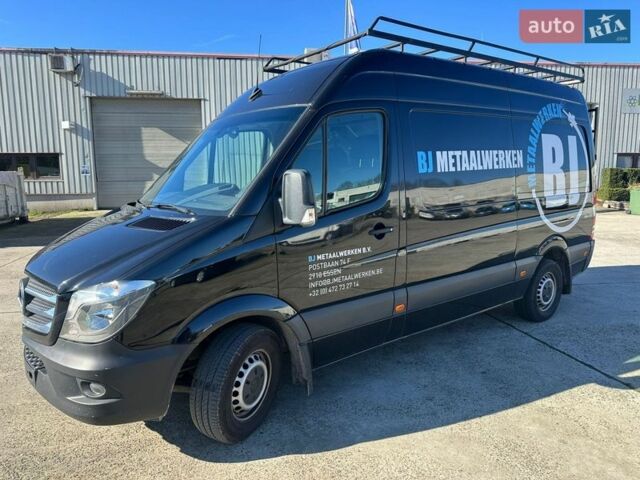 Черный Мерседес Sprinter, объемом двигателя 3 л и пробегом 269 тыс. км за 27000 $, фото 1 на Automoto.ua
