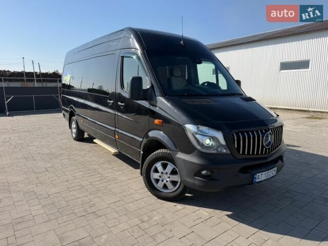 Черный Мерседес Sprinter, объемом двигателя 2.99 л и пробегом 796 тыс. км за 24500 $, фото 1 на Automoto.ua