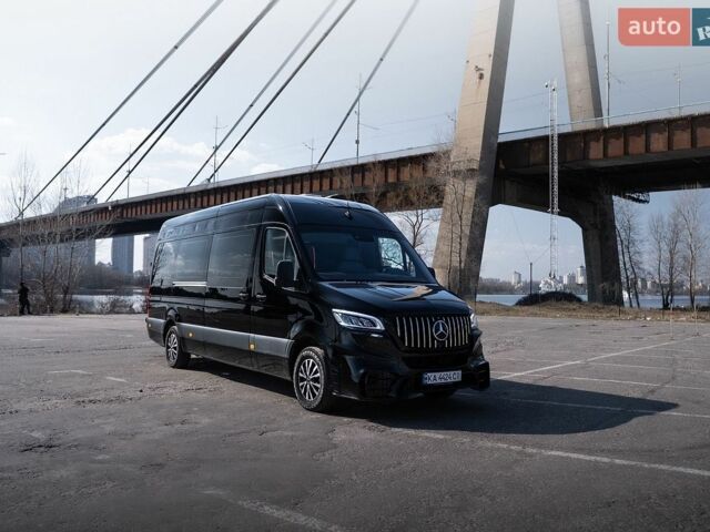 Черный Мерседес Sprinter, объемом двигателя 2.14 л и пробегом 250 тыс. км за 65000 $, фото 1 на Automoto.ua