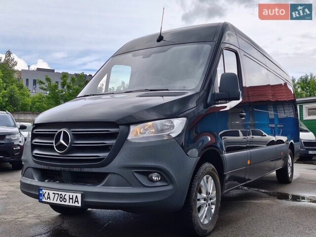 Черный Мерседес Sprinter, объемом двигателя 2.14 л и пробегом 12 тыс. км за 49500 $, фото 1 на Automoto.ua