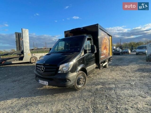 Черный Мерседес Sprinter, объемом двигателя 2.14 л и пробегом 411 тыс. км за 19700 $, фото 1 на Automoto.ua