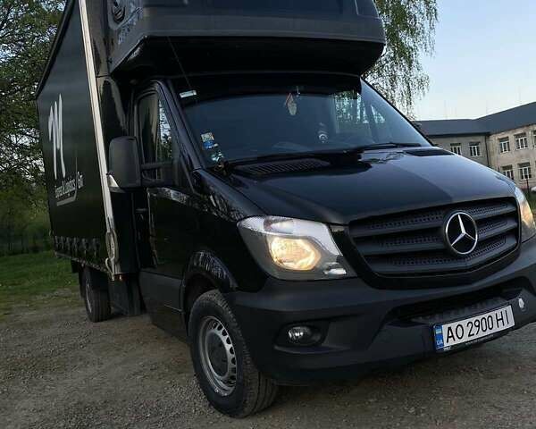 Черный Мерседес Sprinter, объемом двигателя 2.99 л и пробегом 600 тыс. км за 23000 $, фото 1 на Automoto.ua