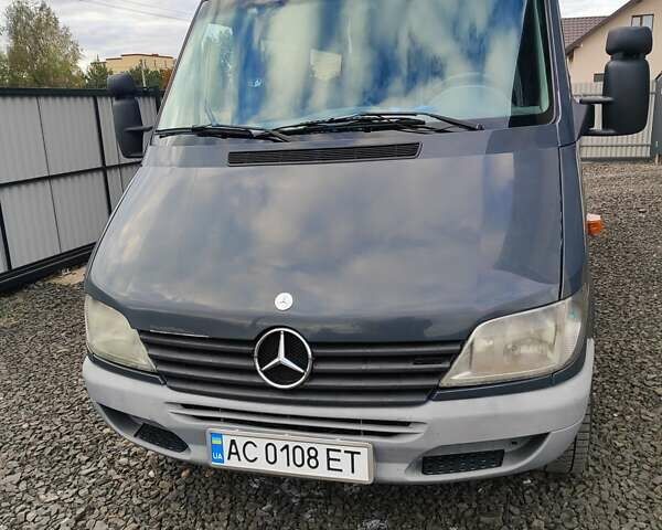 Черный Мерседес Sprinter, объемом двигателя 2.15 л и пробегом 810 тыс. км за 8000 $, фото 1 на Automoto.ua