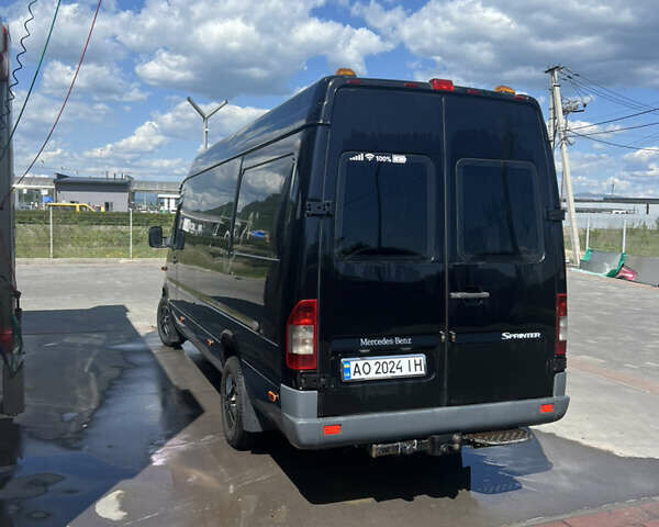 Чорний Мерседес Sprinter, об'ємом двигуна 2.15 л та пробігом 5 тис. км за 11200 $, фото 1 на Automoto.ua