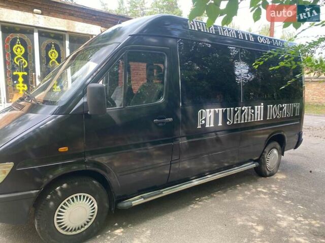 Чорний Мерседес Sprinter, об'ємом двигуна 2.3 л та пробігом 280 тис. км за 9500 $, фото 1 на Automoto.ua