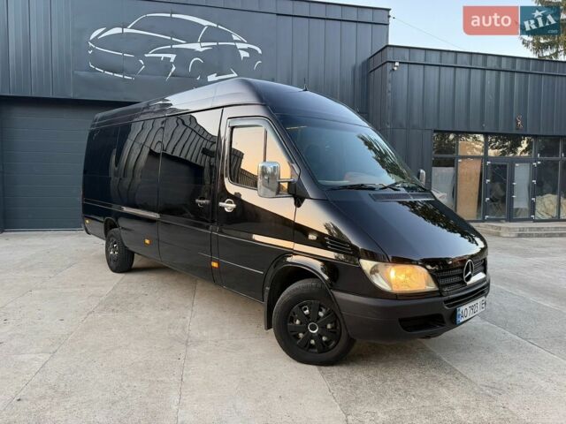 Чорний Мерседес Sprinter, об'ємом двигуна 2.69 л та пробігом 370 тис. км за 8900 $, фото 1 на Automoto.ua