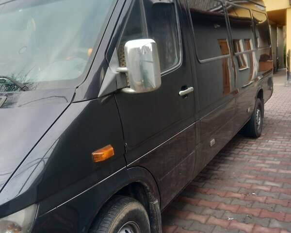 Чорний Мерседес Sprinter, об'ємом двигуна 2.2 л та пробігом 627 тис. км за 8500 $, фото 1 на Automoto.ua