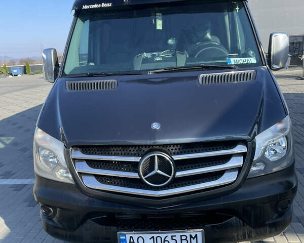 Черный Мерседес Sprinter, объемом двигателя 2.7 л и пробегом 6 тыс. км за 15200 $, фото 1 на Automoto.ua