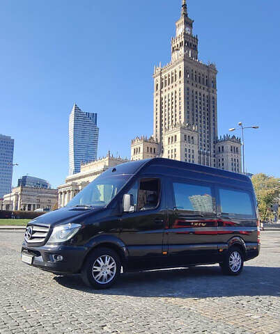 Черный Мерседес Sprinter, объемом двигателя 2.2 л и пробегом 350 тыс. км за 25000 $, фото 1 на Automoto.ua