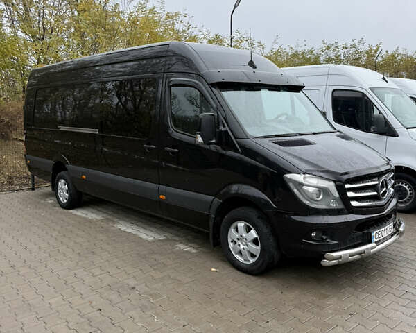 Чорний Мерседес Sprinter, об'ємом двигуна 3 л та пробігом 470 тис. км за 37500 $, фото 1 на Automoto.ua