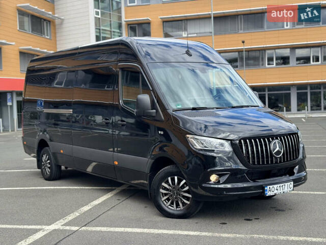 Чорний Мерседес Sprinter, об'ємом двигуна 2.9 л та пробігом 370 тис. км за 49500 $, фото 1 на Automoto.ua