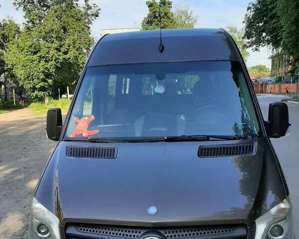 Коричневый Мерседес Sprinter, объемом двигателя 2.2 л и пробегом 312 тыс. км за 24000 $, фото 1 на Automoto.ua